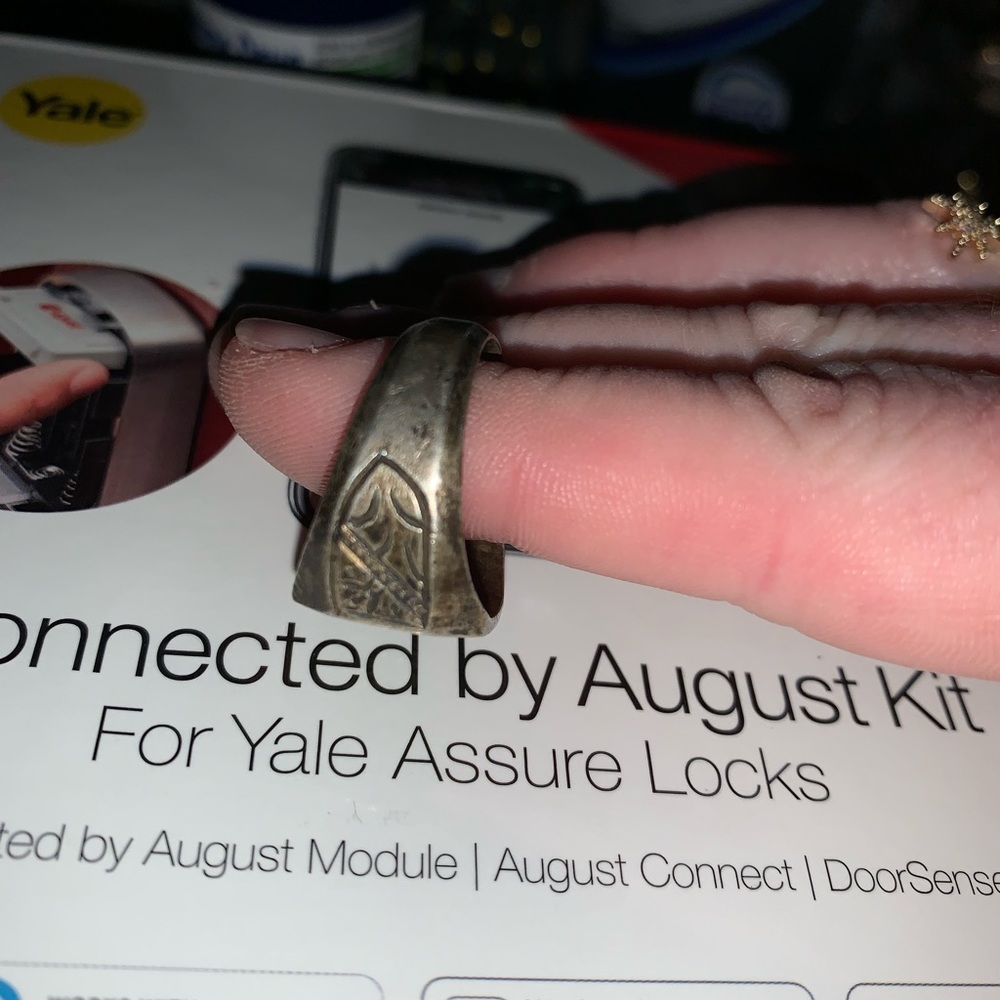 WW2 silver ring - Picture 4 of 5
